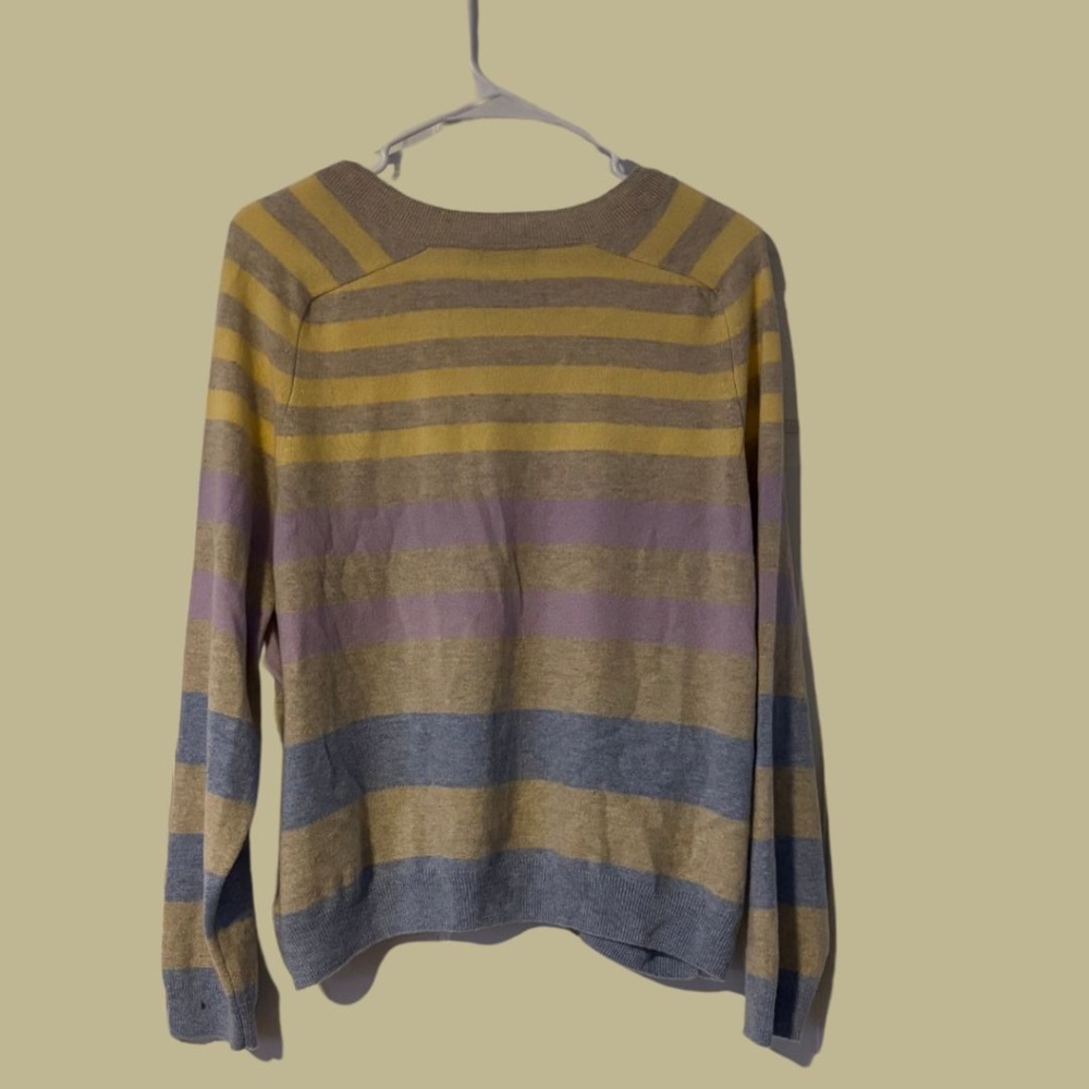 Vineyard Vines Cashmere Color block Sweater Size Large